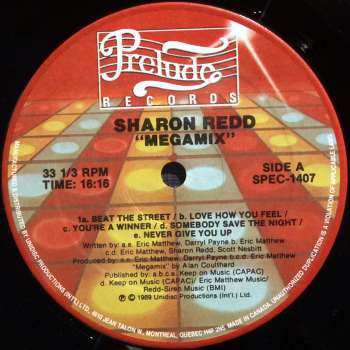 Album Sharon Redd: Megamix / Somebody Save The Night