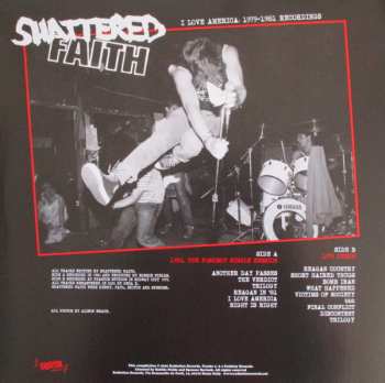 LP Shattered Faith: I Love America 1979 - 1981 Recordings LTD 368273