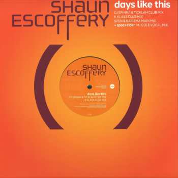 LP Shaun Escoffery: Days Like This 617774