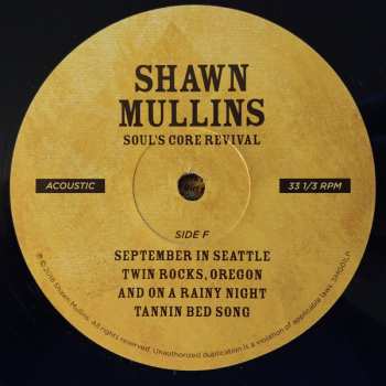 4LP Shawn Mullins: Soul's Core Revival 607637