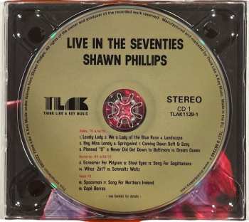 3CD Shawn Phillips: Live In The Seventies 558944