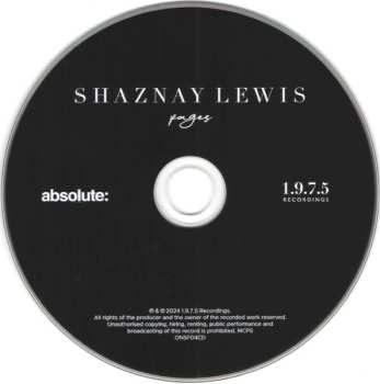 CD Shaznay Lewis: Pages 630503