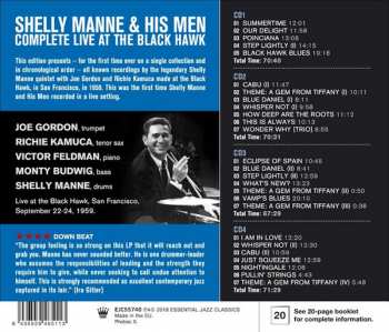 4CD Shelly Manne & His Men: Complete Live At The Black Hawk 191255