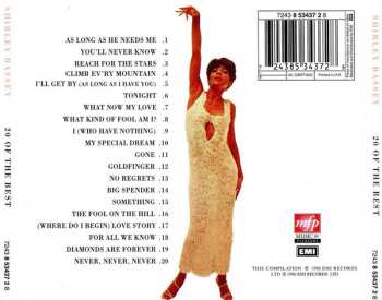 CD Shirley Bassey: 20 Of The Best 610134