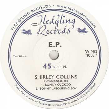 SP Shirley Collins: The Bonny Cuckoo LTD 84687