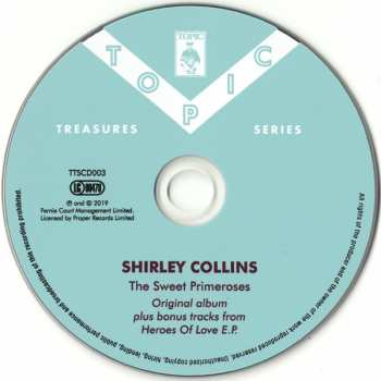 CD Shirley Collins: The Sweet Primeroses DLX 640220