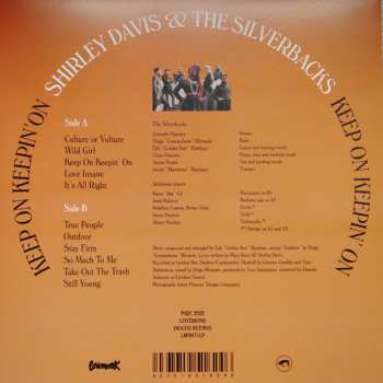 LP Shirley Davis & The SilverBacks: Keep On Keepin' On 614762