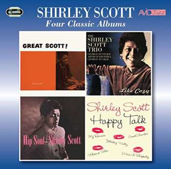 2CD Shirley Scott: Four Classic Albums: Great Scott / Like Cozy / Hip Soul / Happy Talk 552329