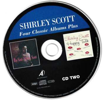 2CD Shirley Scott: Four Classic Albums: Great Scott / Like Cozy / Hip Soul / Happy Talk 552329