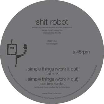 LP Shit Robot: Simple Things (Work It Out) 608331