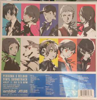 4LP Shoji Meguro: Persona 3 Reload Original Soundtrack CLR 653446