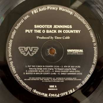 LP Shooter Jennings: Put The O Back In Country 367331