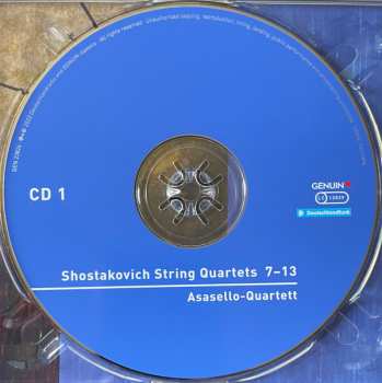 2CD Dmitri Shostakovich: String Quartets 7 - 13  563110