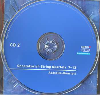 2CD Dmitri Shostakovich: String Quartets 7 - 13  563110