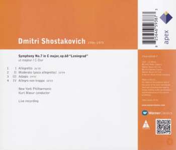 CD Dmitri Shostakovich: Symphony No. 7 "Leningrad" 648914