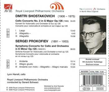 CD Dmitri Shostakovich: Cello Concerto No. 2, Symphony-Concerto 617573