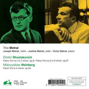 CD Dmitri Shostakovich: Piano Trio 648491