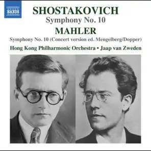 Dmitri Shostakovich: Shostakovitch: Symphony No. 10 / Mahler: Symphony No. 10 (Concert Version Ed. Mengelberg/Dopper)