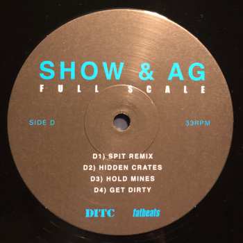 2LP Showbiz & A.G.: Full Scale  610508