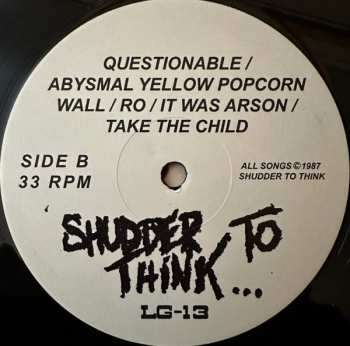 LP Shudder To Think: 1987 (100,019 Men Go Wow Wow Wow) 618520