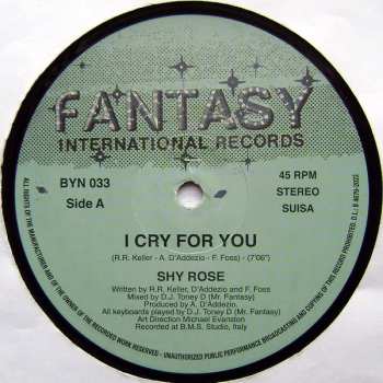 LP Shy Rose: I Cry For You 656745