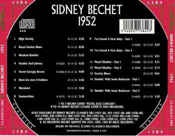 CD Sidney Bechet: 1952 653722