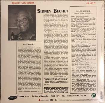 LP Sidney Bechet: Bechet Souvenirs CLR 66596