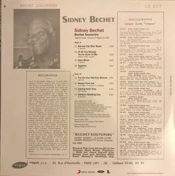 LP Sidney Bechet: Bechet Souvenirs CLR 66596