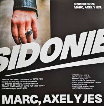 LP/SP Sidonie: Marc, Axel Y Jes CLR | LTD | DLX 570507