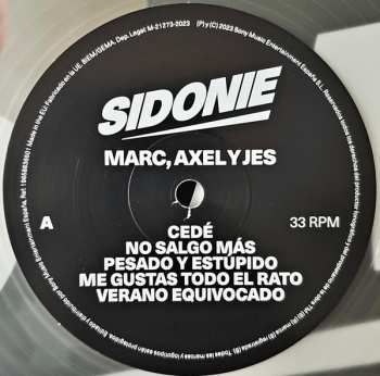 LP/SP Sidonie: Marc, Axel Y Jes CLR | LTD | DLX 570507