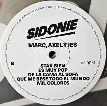 LP/SP Sidonie: Marc, Axel Y Jes CLR | LTD | DLX 570507