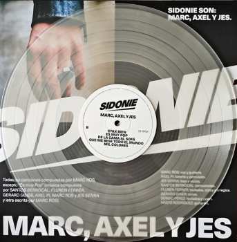 LP/SP Sidonie: Marc, Axel Y Jes CLR | LTD | DLX 570507