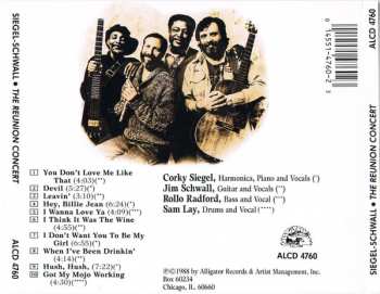 CD The Siegel-Schwall Band: The Reunion Concert 437073