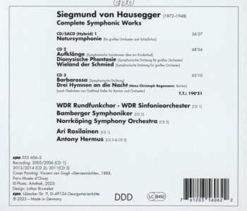 3SACD Siegmund von Hausegger: Complete Symphonic Works 568668