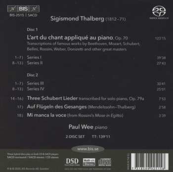 2SACD Sigismond Thalberg: L’art Du Chant 573045