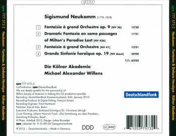 CD Kölner Akademie: Three Orchestral Fantasies; Sinfonie Heroïque 114519