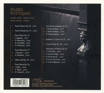 CD Signe Lund: Études Poétiques: Works By Signe Lund DIGI 613296