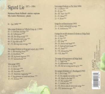 CD Sigurd Lie: Songs, Vol. 1 DIGI 615522