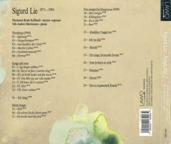 CD Sigurd Lie: Songs, Vol. 2 DIGI 567066