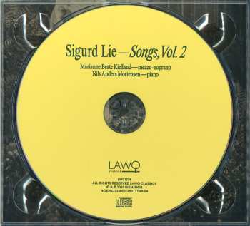 CD Sigurd Lie: Songs, Vol. 2 DIGI 567066