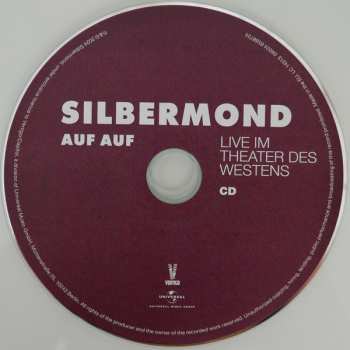 CD/DVD/Blu-ray Silbermond: Auf Auf - Live Im Theater Des Westens 630939