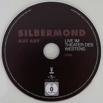 CD/DVD/Blu-ray Silbermond: Auf Auf - Live Im Theater Des Westens 630939