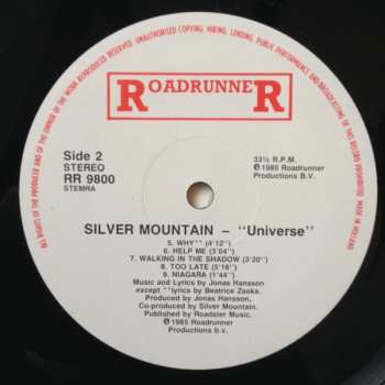 LP Silver Mountain: Universe 567309