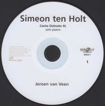 12CD/Box Set Simeon ten Holt: Canto Ostinato XL 113999