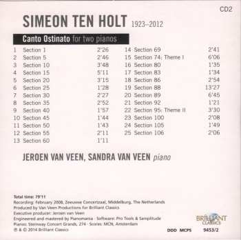 12CD/Box Set Simeon ten Holt: Canto Ostinato XL 113999