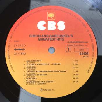 LP Simon & Garfunkel: Greatest Hits 655238