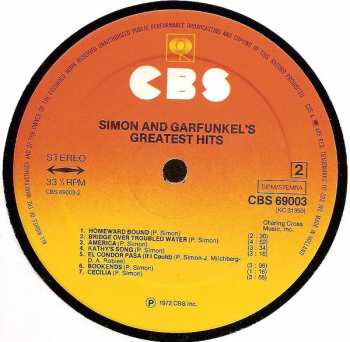 LP Simon & Garfunkel: Simon And Garfunkel's Greatest Hits 110566