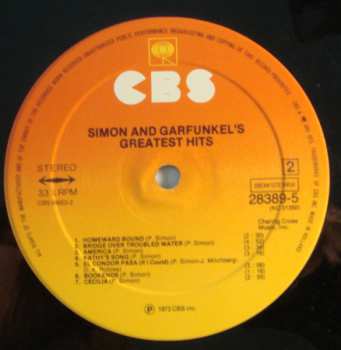 LP Simon & Garfunkel: Simon And Garfunkel's Greatest Hits 630109