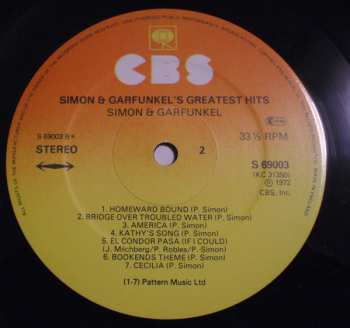 LP Simon & Garfunkel: Simon And Garfunkel's Greatest Hits 631162