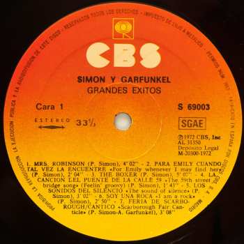 LP Simon & Garfunkel: Simon And Garfunkel's Greatest Hits 632311